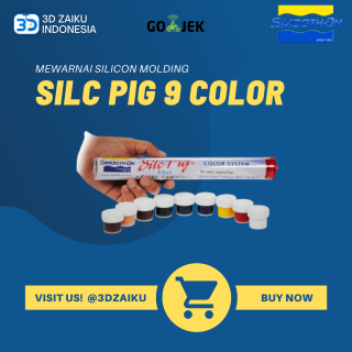 Original Smooth On SILC PIG 9 Color Pack for Silicon Molding dari USA